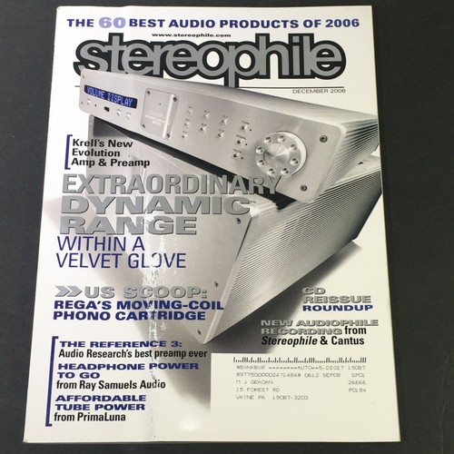 Stereophile magazine december - stereophile,