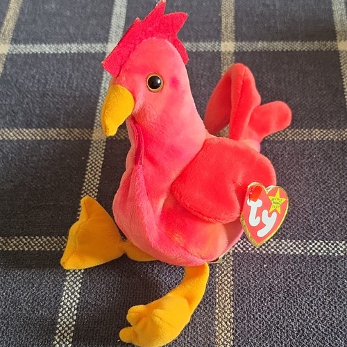 Beanie babies strut rooster - babies,