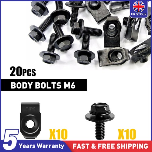 Body fairing bolts - m6,