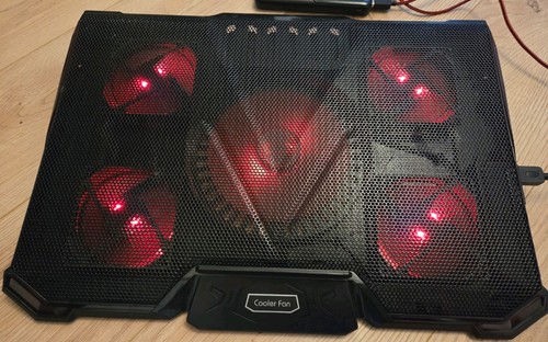 Laptop cooling pad - 12"-17", 5