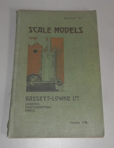 Rare 1920 bassett lowke - rare,