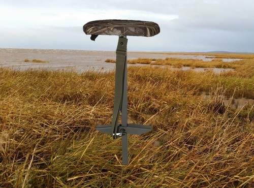 Slough stool banded - by,