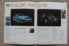 Fiat Stilo Sport UK market sales brochure 2005 Schumarcher Abarth Sporting Acti 