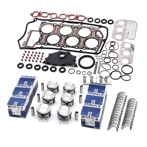 Engine rebuild pistons - rebuild,