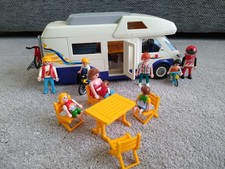 Playmobil camper van complete with extras