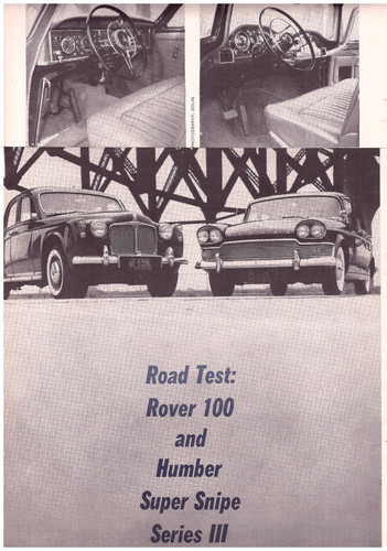 1961 rover 100 humber - 1961, v