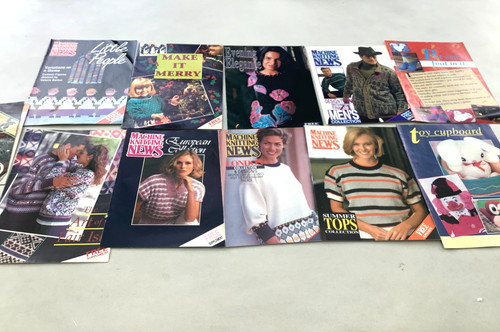 Machine knitting news - knitting,