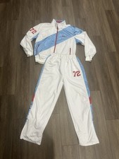 Vtg Ecko Unlimited Y2K 90s Track Suit Sz XL Full Zip Jacket W/ Pants Great Cond.