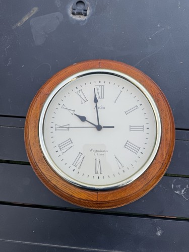 Acctim 30cm dia circular - circular, oak