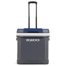 IGLOO MAXCOLD LATITUDE 62 COOL BOX ROLLER WHEELED FESTIVAL CAMPING COOLER
