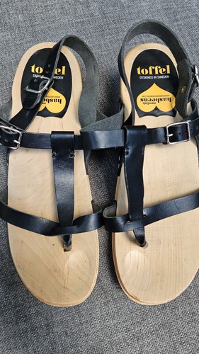 Toffel swedish hasbeens black - hasbeens,