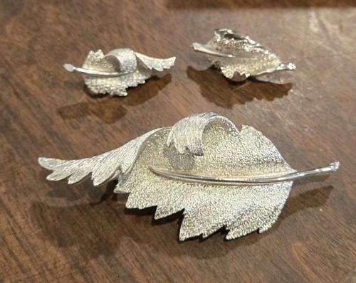 Vintage signed coro silver - coro,