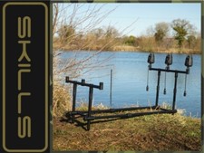 Rod pod Skills Tackle Black Jack 3 rod black aluminium fox avid lightweight