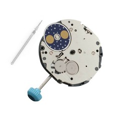 3.45mm Thick Quartz Movement Moon Display@6 With Stem For Miyota Cal.6P20 Watch
