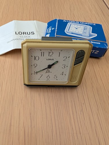 Lorus vintage travel alarm - vintage,