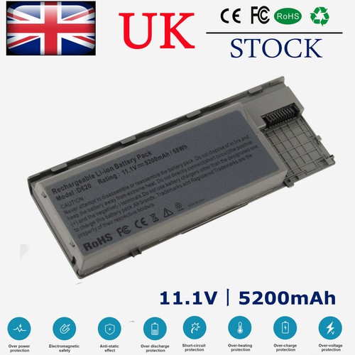 Battery for dell latitude - for, d620