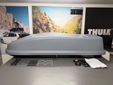 Halfords 420 grey roof box 420