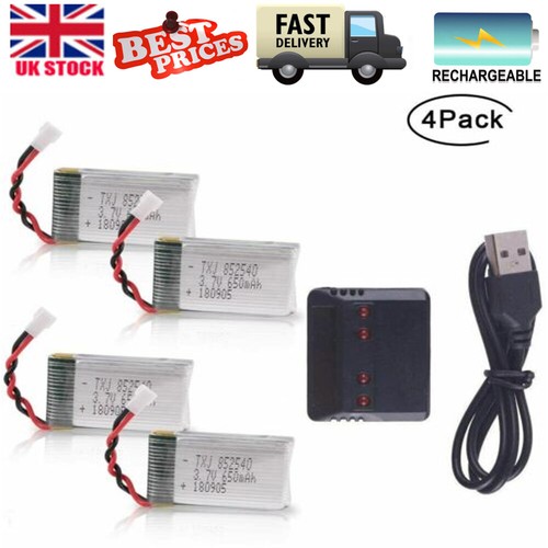 4pcs 650mah lipo - 4pcs,