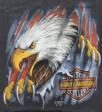 Harley 3D Emblem Shirt Muscle