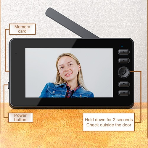 Wireless video door bell - wireless,