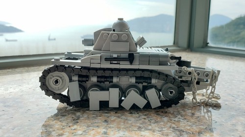 Ww2 renault r35 light tank - r35,