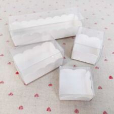 Long Clear PVC Macaron Boxes