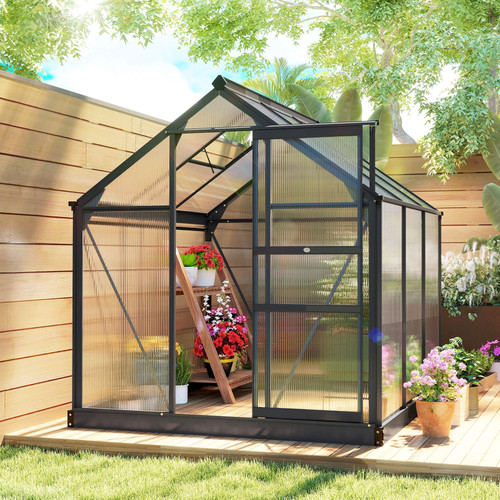 Polycarbonate walk garden - polycarbonate,