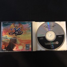 YS BOOK I & II CD NEC TurboGrafx -USA VERSION