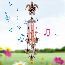 Large turtle wind - turtle, chimes
