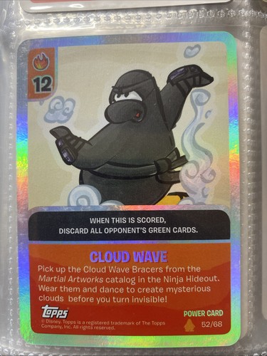 Disney club penguin card - club,