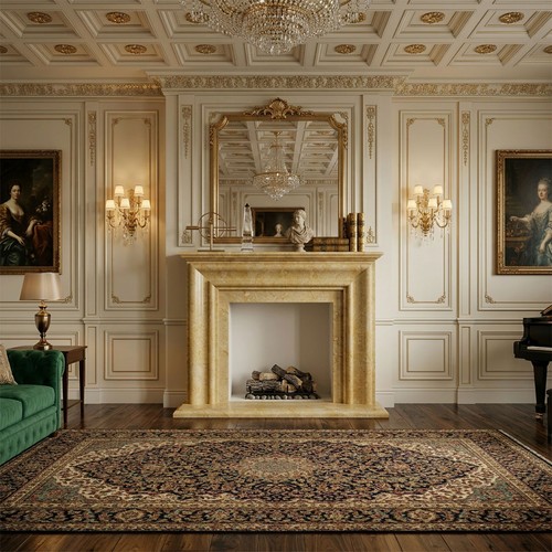 Dark yellow limestone - yellow,