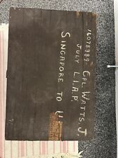 Vintage Military FOOT LOCKER