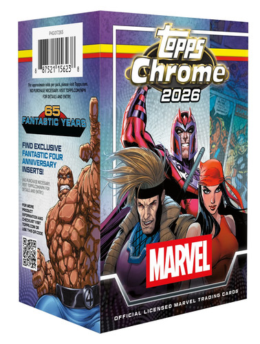2026 topps chrome marvel - chrome,