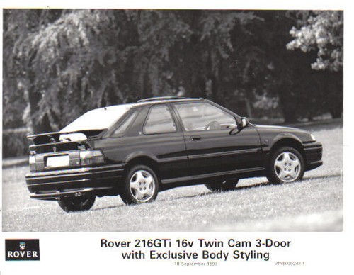 Rover 216 gti 16v - rover,
