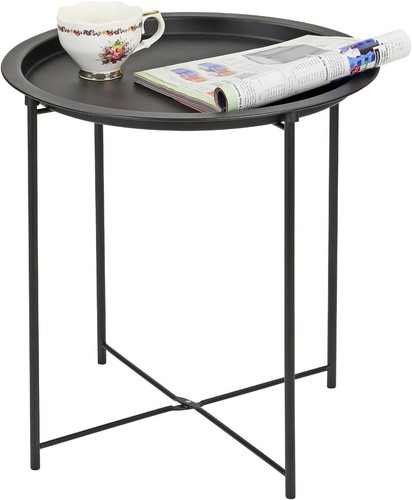 Folding metal side - folding, table