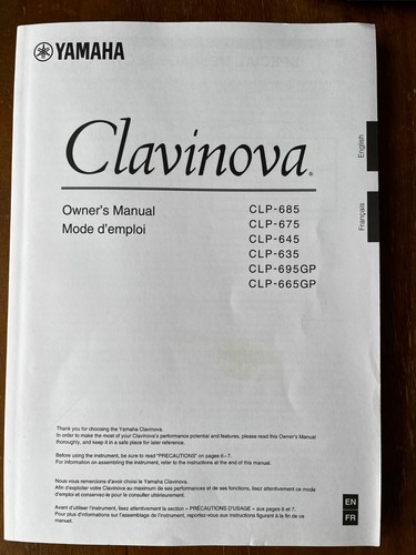 Yamaha clavinova owner - yamaha,