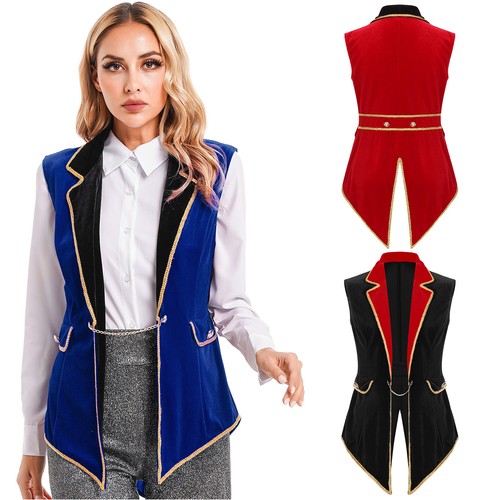 Womens circus showman tailcoat - womens,