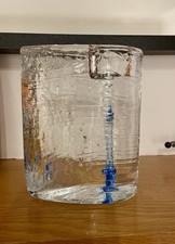 Kosta Boda 1980s Glass Candle