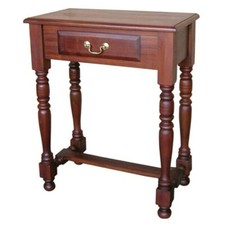 Mahogany Console Table | Hall Table | Side Table 1 Drawer Traditional NEW T020