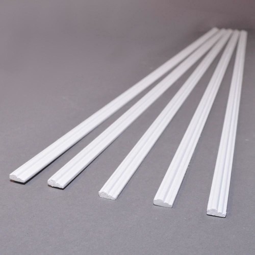 Dolls house white - white, rail