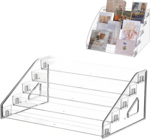 Tier greeting card display - card,