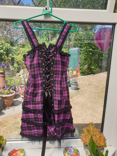 Hell bunny purple mini - hell, dress