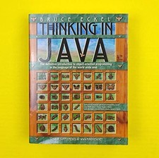 Thinking in Java by Eckel, Bruce Paperback Book The Cheap Fast Free Post