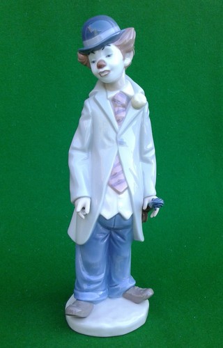 Lladro circus sam clown - lladro, (clown