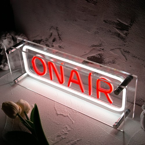 Red air neon - red, sign