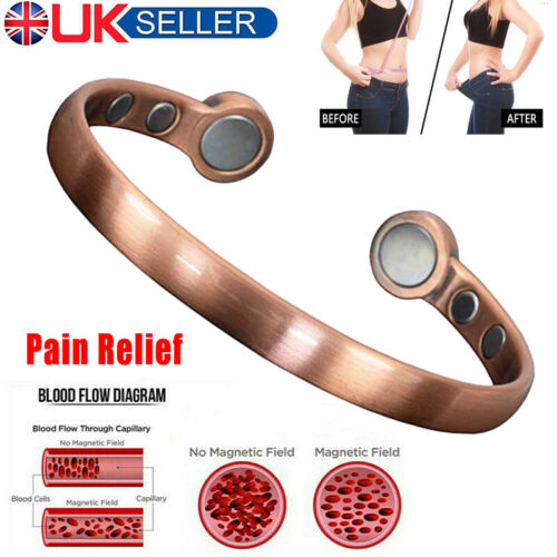 Mens copper magnetic bracelet - mens,