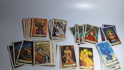 Vintage heroquest cards - heroquest,
