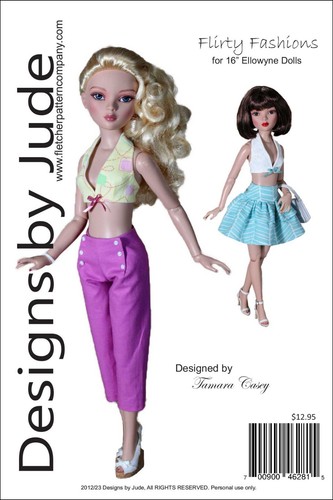Flirty fashions doll clothes - doll,