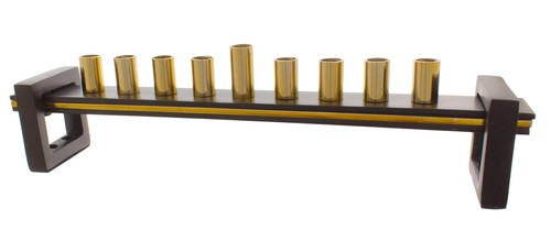 Aluminium hanukkah menorah - aluminium,