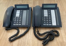 2 X Job Lot Siemens optiPoint 500 Advance - Lava Grey Corded IP Office Telephone